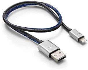 BMW Original USB-A auf Lightning Kabel für Apple iPhone und iPad / 40cm Kurz