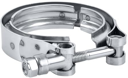 EVIL ENERGY 304 Stainless Steel V-Band Exhaust Clamp T-Bolt, 3.0