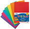 Baker Ross AV535 Regenbogenfarbener Karton (220 g/m²), A4, ideal für Kinder Kunst und Handwerk, Collagen, Modellbau und mehr, gemischt, 50 Stück