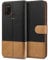 BEZ Handyhülle für Samsung Galaxy A21s Hülle, Tasche Kompatibel für Samsung A21s, Schutzhüllen aus Klappetui mit Kreditkartenhaltern, Ständer, Magnetverschluss, Schwarz