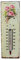 Gartenthermometer Old Rose 25 cm Außenthermometer Innenthermometer Thermometer