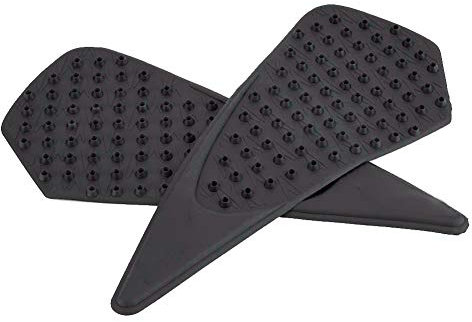Terisass Motorrad Tank Aufkleber 2 Stücke Gas Tankschutz Motorrad Tank Traction Pad Rutschfeste Klebepad Heizöl Motorrad Knie Grip Aufkleber Protector Fit für YZF1000 R1 2004 2005 2006