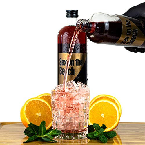Sex on the Beach Premix Mischung 0,7L, für 2 bis 2.5 Liter Fertig Mix Cocktail