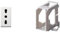 GEWISS - DY01007 Serie System Nr. 1 sopporto per montaggio su guida DIN un modulo compresa con Nr. 1 Presa bivalente