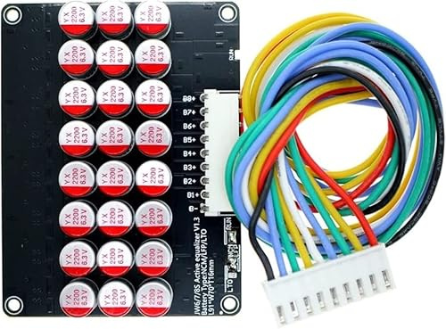 TECNOIOT 1PCS 8S 5A Li-Ion Lifepo4 LTO al Litio Equalizzatore Attivo Condensatore Bilanciatore 6S 7S 8S