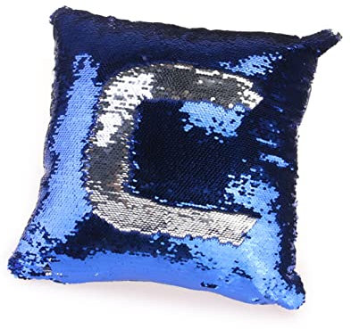 HOMSFOU Kissenbezug Für Couch Pailletten-Kissenbezug Kissenbezüge Für Zuhause Kissen Für Die Couch Werfen Kissenbezüge Mit Farbwechsel Sofa-Kissenbezug Sofakissen Zweifarbig Kopfkissen
