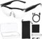 Lupenbrille Mit Licht Per USB,Lupenbrille Für Brillenträger,Vergrößerungsbrille,Vergrößerungsbrille Mit Licht,Vergrößerungsbrille Mit Led,Lupenbrille Mit Licht Testsieger,Lupenbrille 300% Led
