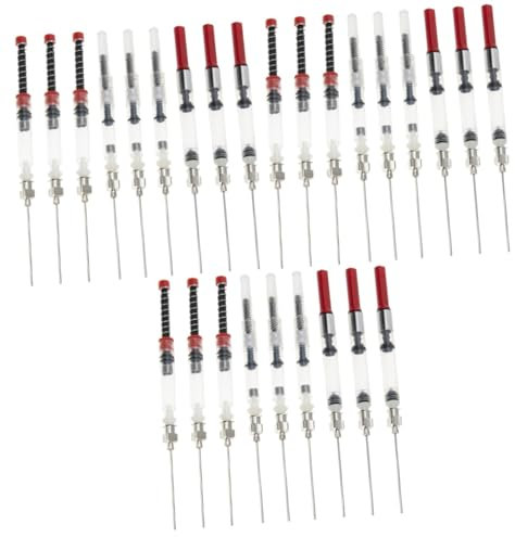 MAGICLULU 27pcs Fountain Pen Ink Ink Cartridges for Fountain Pen Refillable Absorbing Parts