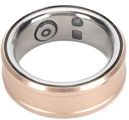 NFC Smart Ring, Temperaturüberwachung IP68 Wasserdicht Schlafanalyse Gesundheitstracker Smart Ring 5.1 Schrittzähler für Geburtstagsgeschenke (US 10 62,1 mm)