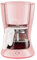 TEmkin Coffee Machine Coffee Machine Household Drip Coffee Machine Fully Automatic Small Latte and Cappuccino Maker 600ml Easy To Operate (Pink)
