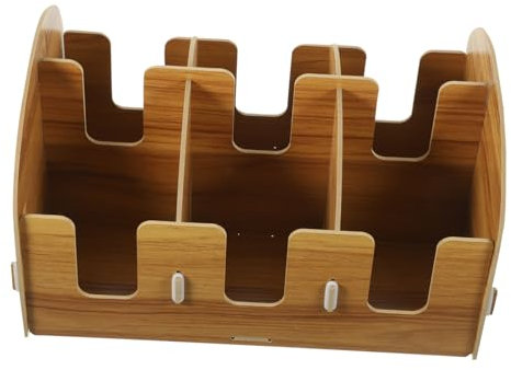 KONTONTY Wooden Cup Organizer Coffee Cup Stand Coffee Cup Holder Espresso Cup Paper Cups Countertop Cup Organizer Wood Paper Cup Holder Storage Cafe Bar Top Bracket Office Dispenser