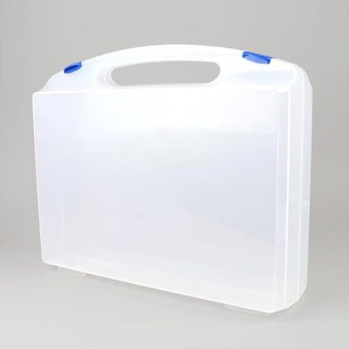 Präsentationskoffer K2007, 37,8 x 31,9 x 11 cm, Klickverschluss, transparent