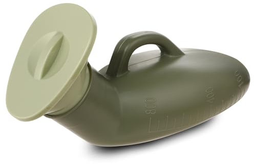 Urinoir pour homme et femme - 800 ml - Urinoir de voyage - Unisexe - Pour les voyages, les urgences, le lit, le camping