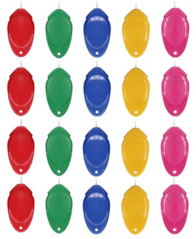 Eupneicu Nadeleinfädler[5 Stück], Nadeleinfädler zum Handnähen Nadelöhr Einfädle, Handmaschine Nähen Einfädler Werkzeug für Nähen Kreuzstich Sticken DIY Näharbeiten Basteln