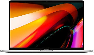 Apple MacBook Pro 2019 mit Intel Core i7 & Touch Bar (16-Zoll, 16 GB RAM, 1 TB SSD-Speicher) (QWERTY Englisch) Silber (Generalüberholt)