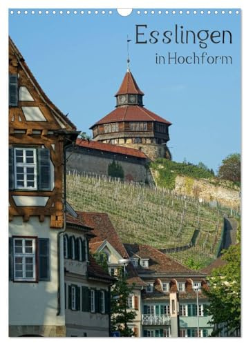 Esslingen in Hochform (Wandkalender 2026 DIN A3 hoch), CALVENDO Monatskalender: Impressionen einer vitalen Reichsstadt mit Geschichte und Zukunft (CALVENDO Orte)