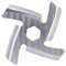 Meat Grinder Blades, Stainless Steel Electric Mincer Blade Food Grinder Accessories Food Chopper Machine Parts Knife Cutter Replacement