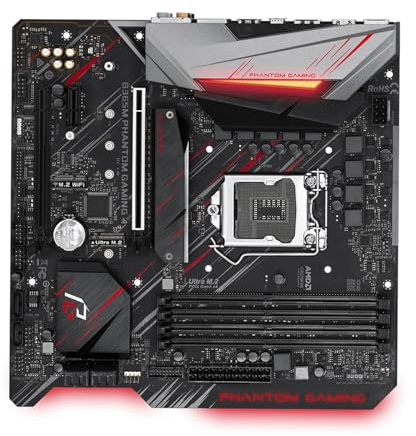 Processore Scheda madre Fit For ASROCK B365M Phantom Gaming 4 B365 Socket 1151 for CPU Core i7-9700K i5-9600K i5-8500 DDR4 Ultra M.2 SATA3 Micro AT