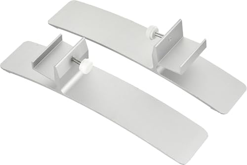 UMBRELLA® 2er Pack Standfüße für Infrarotheizung, passend für F- & CF-Serie und viele Heizpaneele anderer Hersteller mit Rahmen bis 22 mm, nicht für rahmenlose Modelle, Aluminium Zubehör