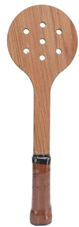 Baxnore Racchetta da Allenamento per Tennis Cucchiaio con puntatore in Legno Strumento Professionale per esercitarsi con l'oscillazione del Controllo della precisione per Principia