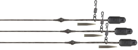 Fox Edges Naturals Heli-Clip Rigs - 3 Karpfenrigs