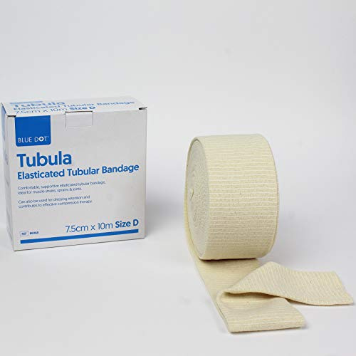 Elasticated Tubular Bandage Size D (7.5cm x 10m)