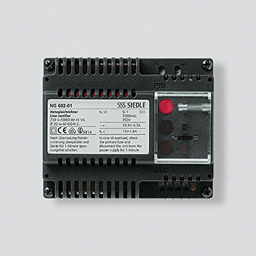 Siedle 037172 NG 602-01 EN Netzgerät Schwarz