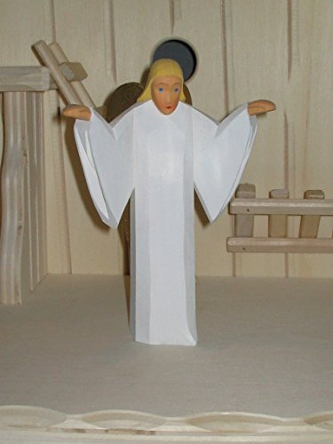 Verkündigungsengel 15 cm, Sievers-Hahn Krippefigur, blond mit Beutel