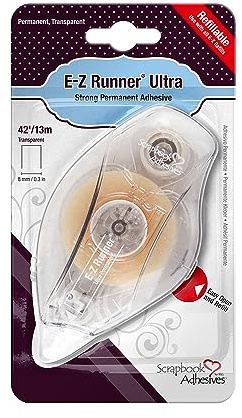 Scrapbook Adhesives 01234-6 E-Z Runner Nachfüllbarer Spender, Sonstige, Clear, One Size