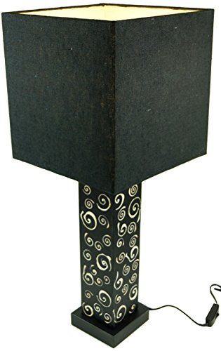 GURU SHOP Tischleuchte Kokopelli - Lato Lamp, 64x26x26 cm