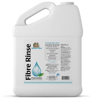 UNICORN FIBRE RINSE. Anti-Static Conditioning for Wool, Knits, Cloth Diapers, Baby Clothing, Yarn, Cashmere, Cotton, Hemp, Heirlooms, and Synthetic Fabrics. Lavender Scented. 1 Gallon.
