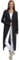 Merry Style Giacca Lunga Donna H4Z3L (Nero, S/M)