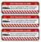 Finest Folia 3X GPS Aufkleber Fahrrad Motorrad Auto Alarm Warnung Anti Diebstahl Sticker Tracker gesichert R054 (Weiß, Auto)