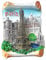 Kühlschrankmagnet, 3D-Eiffelturm, Notre Dame de Paris, Frankreich, Reise-Souvenir, Geschenk, Heim- und Küchendekoration, Magnetaufkleber, Paris, Kühlschrankmagnet