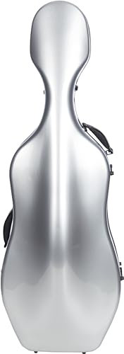 Cellokoffer Fiberglass 4/4 Ultra Light silber M-case