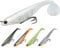 TRUSCEND Angelköder Gummifische Kunstköder Gummiköder Set Fische Angeln Forelle Zander & Barsch Köder Jigköpfe, BKK/VMC-Haken, Japan-Formel, Süßwasser-Salzwasser-Fischen Geschenk für Männe