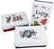 BUNTBOX 2010-26 - Kartonagenset Weihnachten, Größe M, 3 Stück, zum selber zusammenbauen
