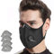 AOPERK Maschera antipolvere con 4 filtri extra a carbone attivo, maschera traspirante lavabile e riutilizzabile per allergie ai pollini, lavorazione del legno, corsa, ciclismo, attività all'aperto