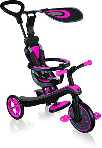 GLOBBER Explorer Trike 4in1 Fuchsia pink