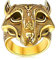 FaithHeart Punk Viking Wolfskopf Fingerring Hip pop Retro Siegelring Statement Fingerring Wikinger Keltischer Knot Ring für Damen Jungen Herren