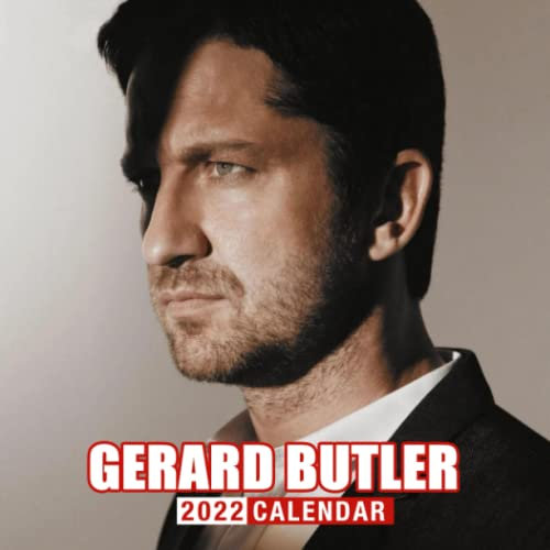 Gerard Butler Calendar 2022: January 2022 - December 2022, 12 Months, Squared Monthly Planner | Kalender Calendario Calendrier | BONUS 4 Months 2023 Sexy Man