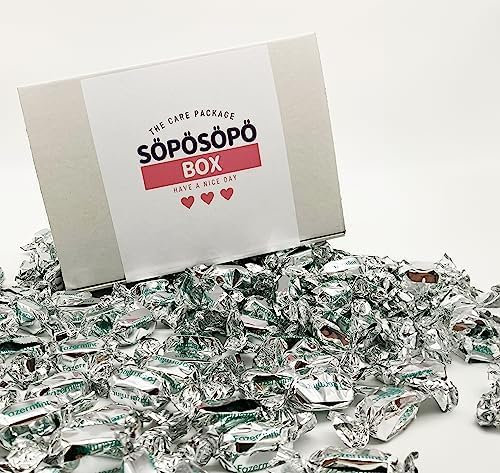 Fazer Fazermint Schokoladenbonbon 2lb 900g Beutel in einer Söpösöpö Box Finnische Süßigkeiten (SOPOSOPO)