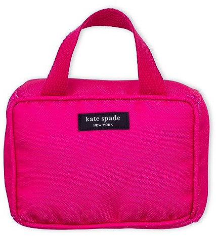 kate spade new york Niedliches Plüsch-Hundespielzeug mit Quietscher, Kauspielzeug für Haustiere, mit weichem strapazierfähigem Stoff für kleine, mittelgroße und große Rassen (rosa Handtasche)