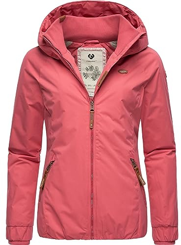 Ragwear Damen Winterjacke warmer Kurzmantel mit Kapuze Dizzie Winter Intl XS-6XL