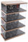 Fonowx 1/64 Vitrine de Voiture moulée sous Pression Vitrine de Garage de véhicule Vitrine Acrylique pour Voiture en Alliage, 4 Niveaux