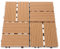 OSALADI Dekorative Interlocking Fliesen Für Terrasse Und Balkon Wetterfest Einfach Zu Verlegen Für Garten Und Innenbereich Robuste Langlebige Bodenfliesen Sandbeige Quadratmeter