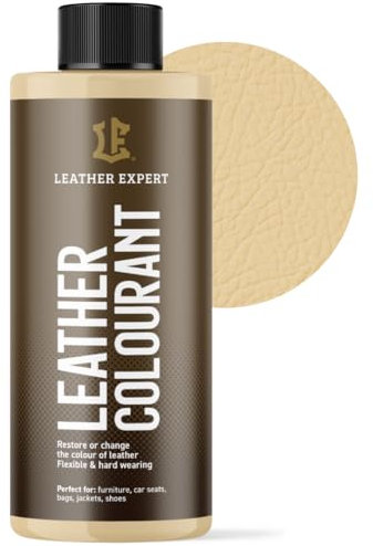 Leather Expert Vernice Pelle 500ml - Copertura buona vernice per pelle - a base d'acqua ripara pelle sedili auto e riparare divano pelle