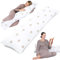 Seitenschläferkissen Schwangerschaftskissen Stillkissen 40 x 145 cm mit bezug Lagerungskissen, Kissen für Frauen und Seitenschläfer, Baby Pregnancy Pillow XXL 40x145