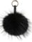 xinshibao Damen Pom Pom Bommel Anhänger Taschenanhänger Schlüsselanhänger Echtfell Pelz Bommel