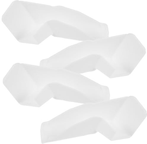CRILSTYLEO 4 Pezzi Accessori Di Drenaggio Pluviale Grondaia Adattatore Grondaia Connettore Connettore Acqua Piovana Parti Di Grondaia Camper Grondaia Beccuccio Connettore Grondaia Tetto